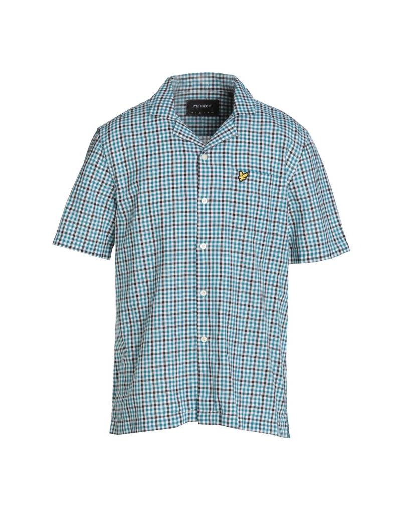 LYLE & SCOTT Hemd Herren Aquamarin von LYLE & SCOTT