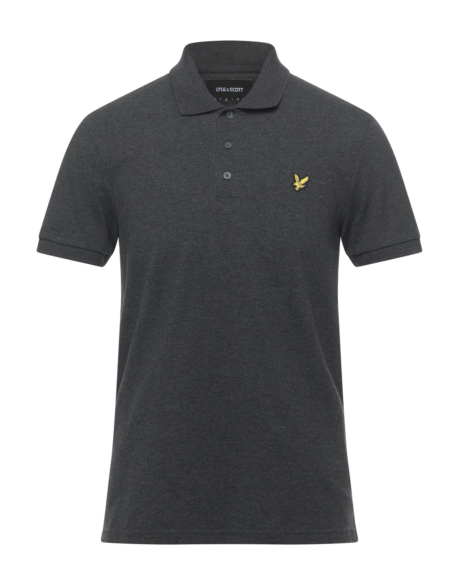 LYLE & SCOTT Poloshirt Herren Braungrau von LYLE & SCOTT