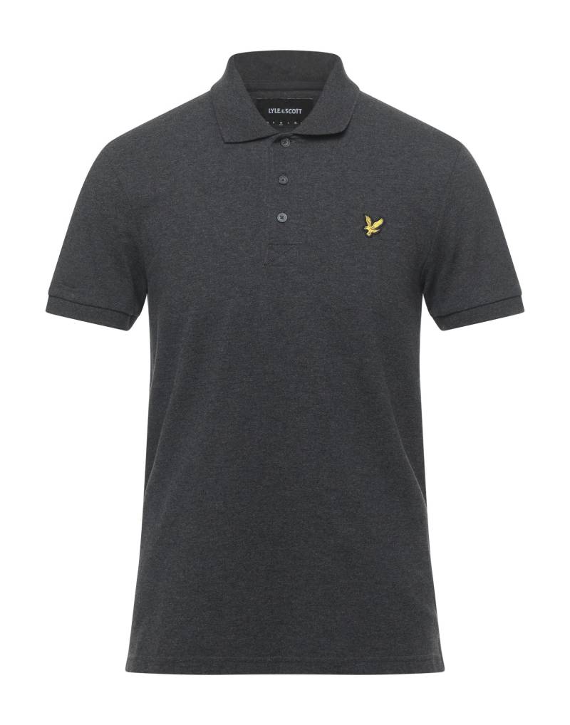 LYLE & SCOTT Poloshirt Herren Braungrau von LYLE & SCOTT