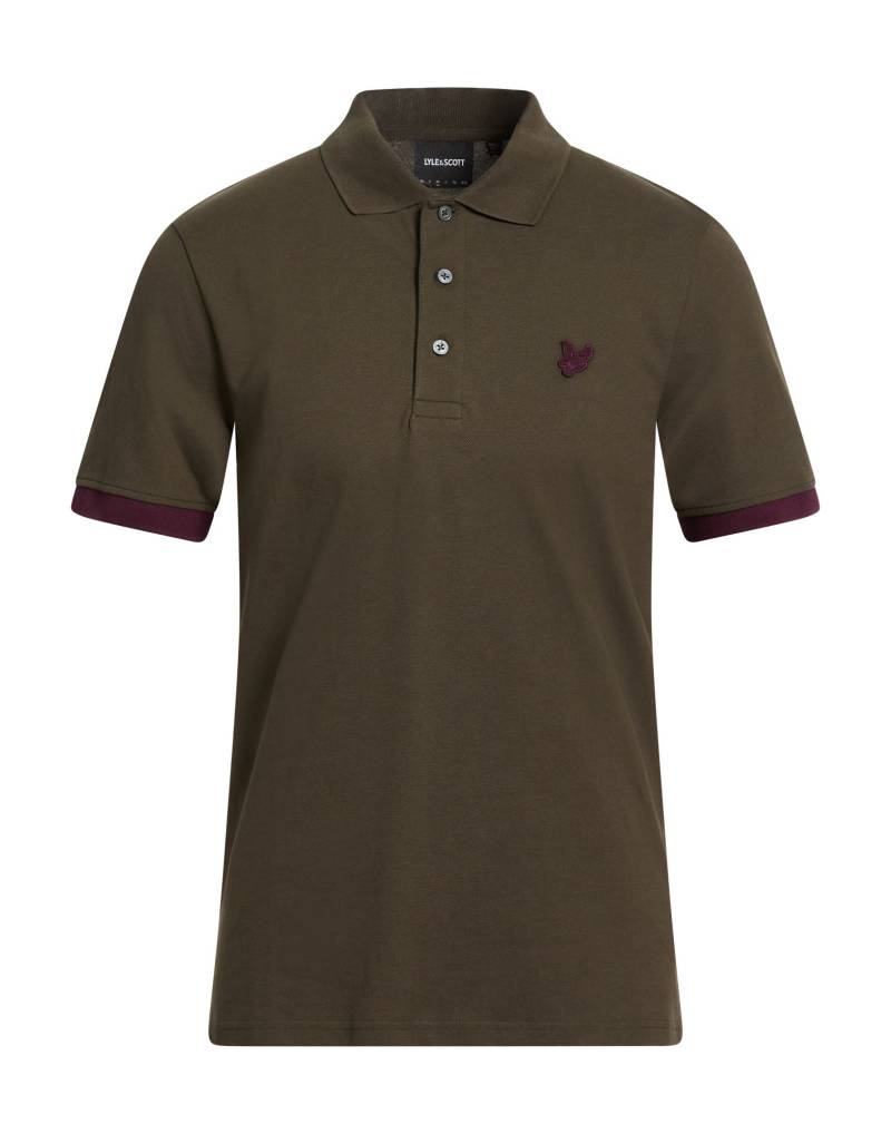 LYLE & SCOTT Poloshirt Herren Militärgrün von LYLE & SCOTT