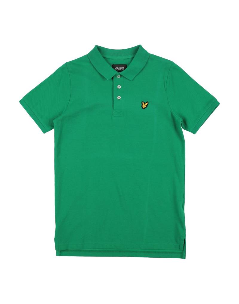 LYLE & SCOTT Poloshirt Kinder Smaragdgrün von LYLE & SCOTT