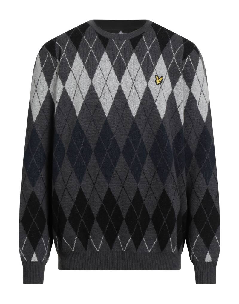 LYLE & SCOTT Pullover Herren Braungrau von LYLE & SCOTT