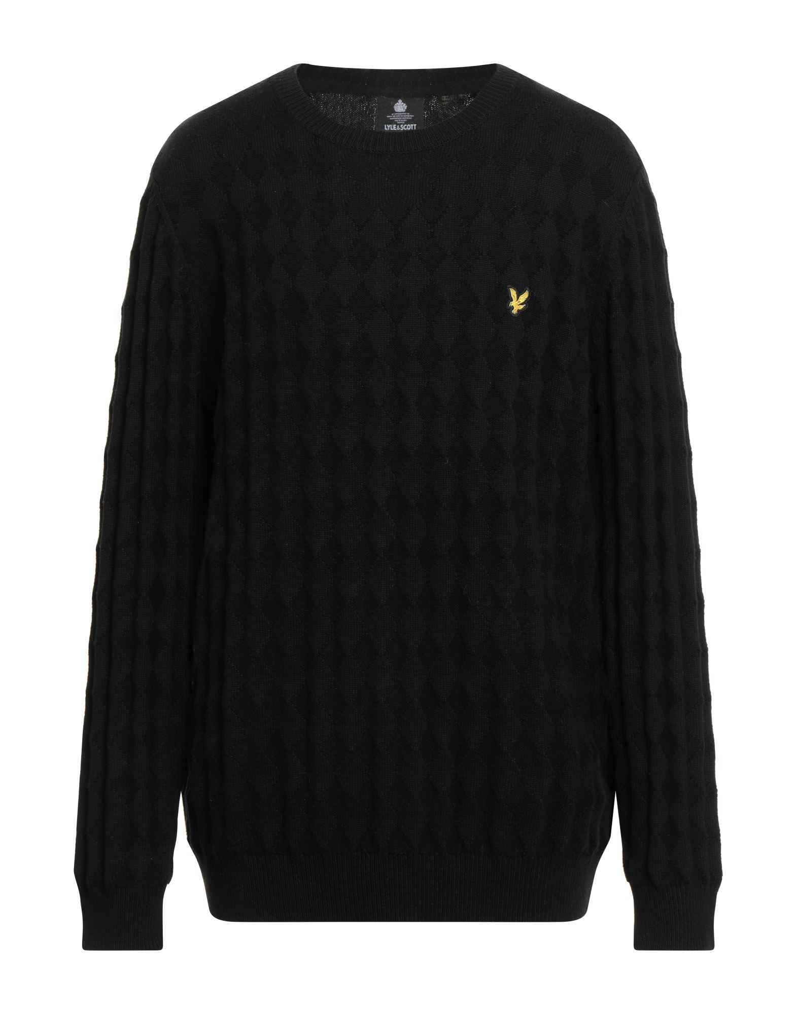 LYLE & SCOTT Pullover Herren Schwarz von LYLE & SCOTT