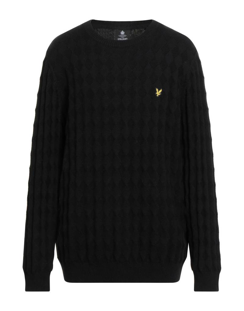 LYLE & SCOTT Pullover Herren Schwarz von LYLE & SCOTT