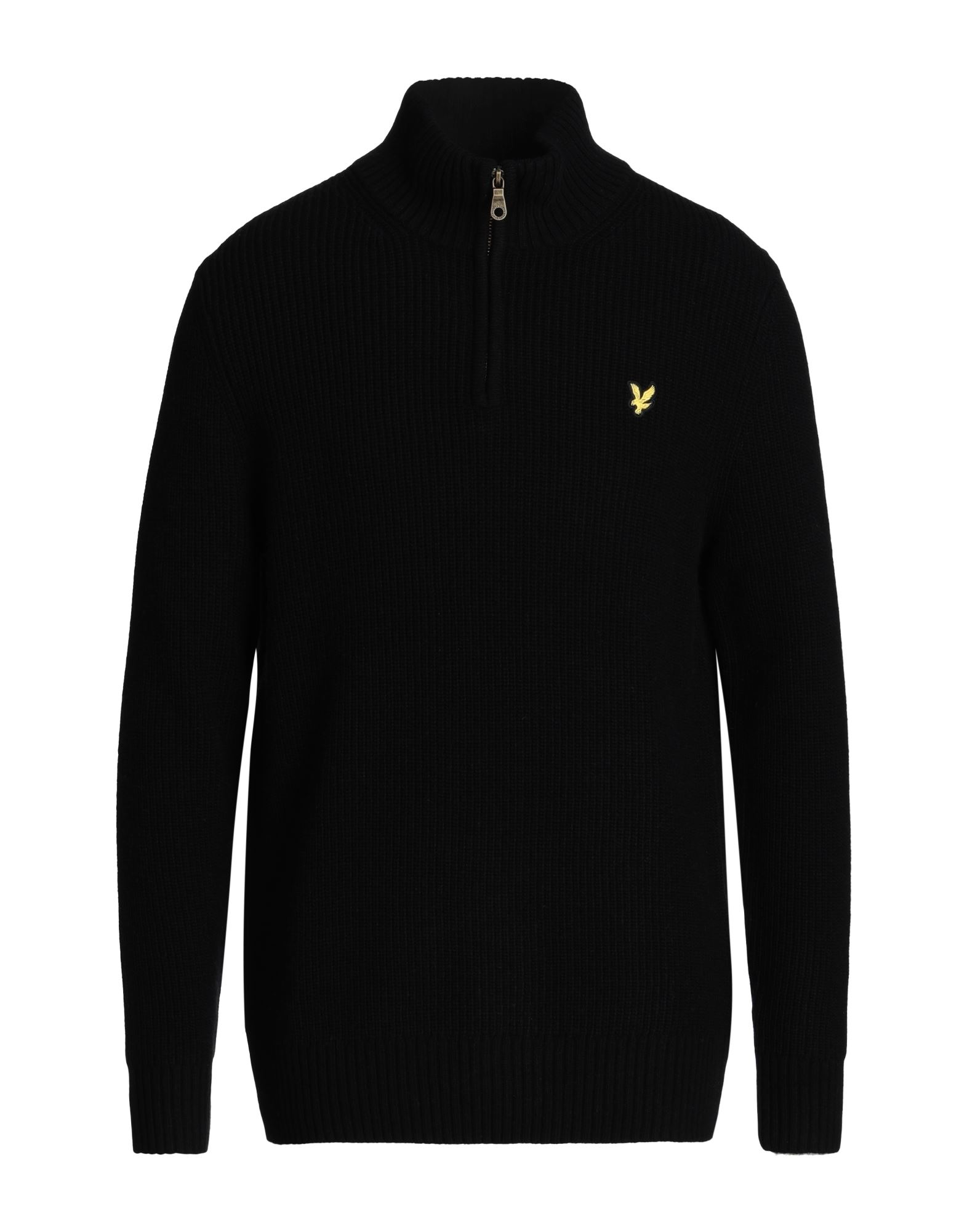 LYLE & SCOTT Rollkragenpullover Herren Schwarz von LYLE & SCOTT