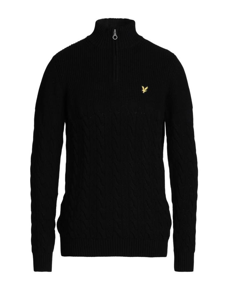 LYLE & SCOTT Rollkragenpullover Herren Schwarz von LYLE & SCOTT