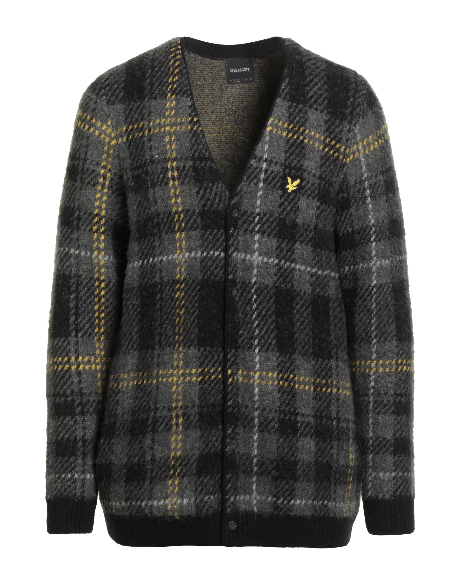 LYLE & SCOTT Strickjacke Herren Schwarz von LYLE & SCOTT