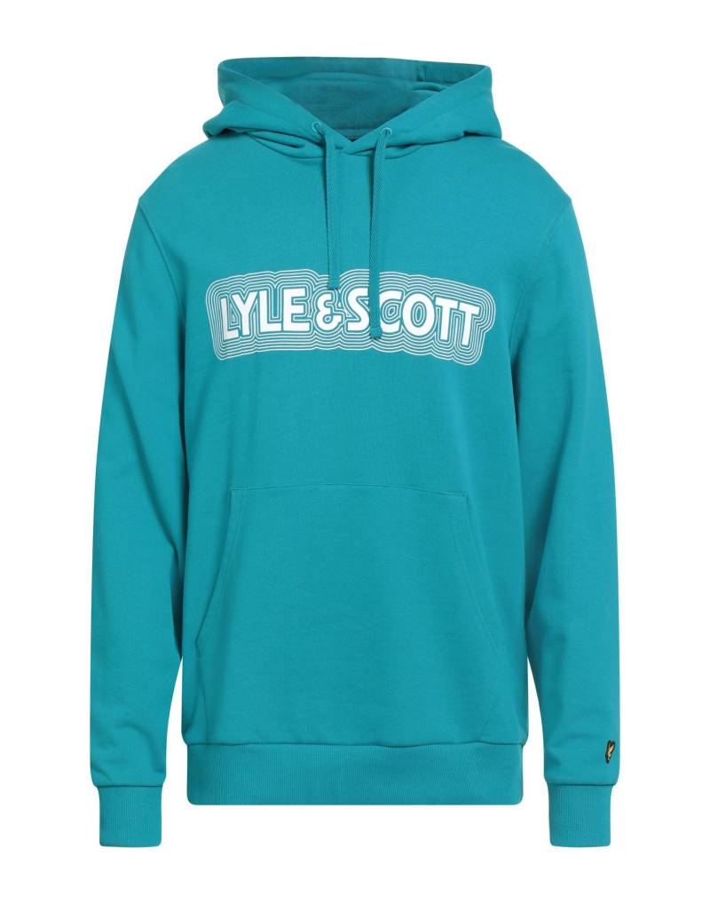 LYLE & SCOTT Sweatshirt Herren Azurblau von LYLE & SCOTT