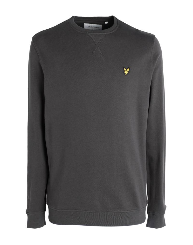 LYLE & SCOTT Sweatshirt Herren Braungrau von LYLE & SCOTT