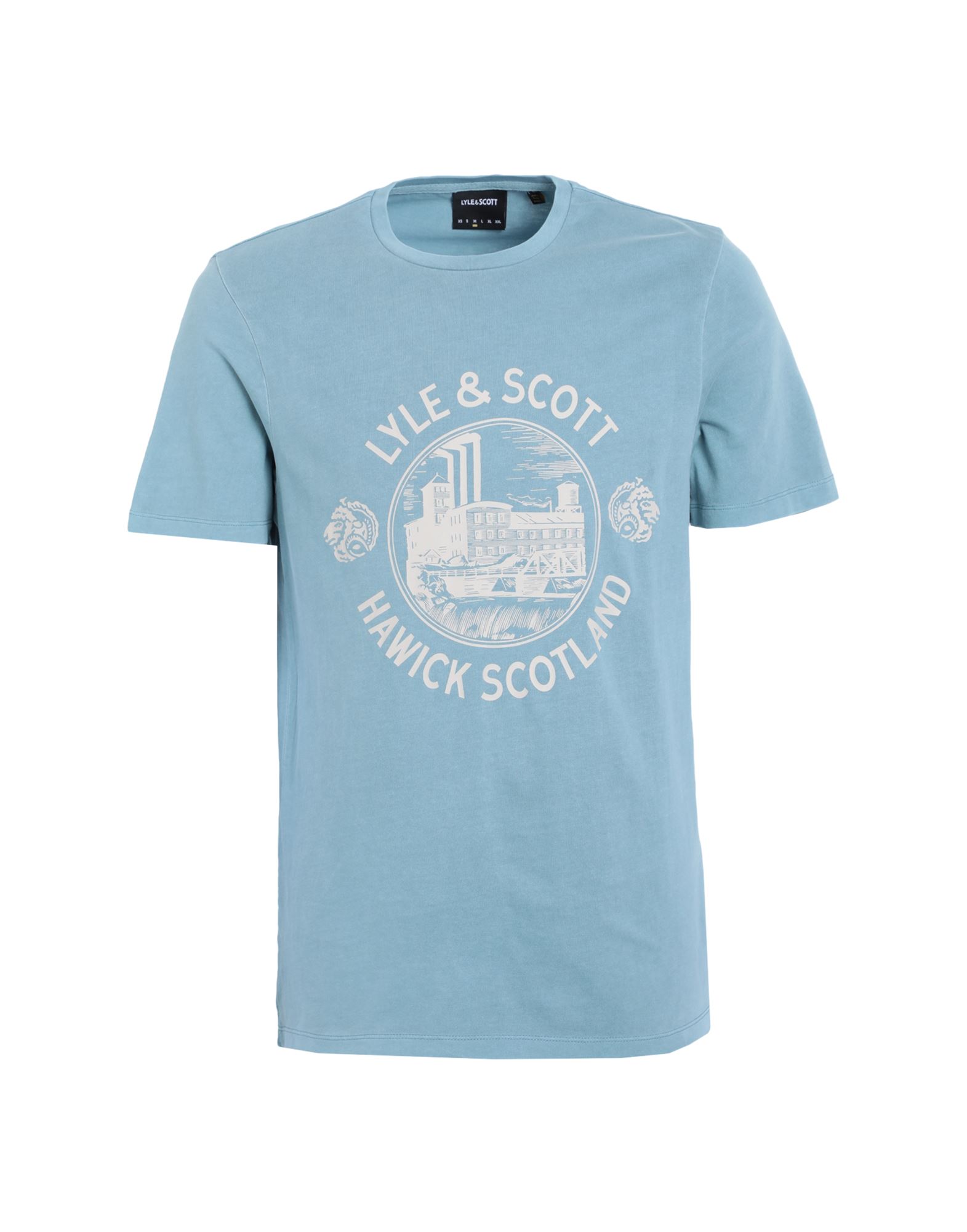 LYLE & SCOTT T-shirts Herren Blaugrau von LYLE & SCOTT