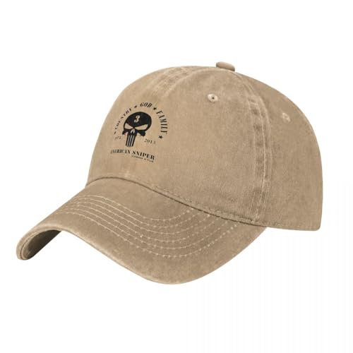 LYLQSSYS Chris American Sniper Denim Baseballkappe US Special Forces Outdoor Sport Trucker Hut Frühling Weiblich Männlich Trendy Baseballkappe Geschenk von LYLQSSYS