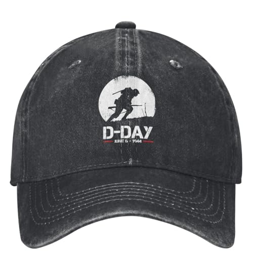 LYLQSSYS D-Day Washed Baseball Cap Normandie Landung 80 Jahre Casual Trucker Hut Sommer Männer Erwachsene Tennis Skate Sonnencreme Snapback Cap Geschenk LYLQSSYS D-Day Washed Baseball Cap Normandie Landung 80 Jahre Casual Trucker Hut Sommer Männer Erwachsene Tennis Skate Sonnencreme Snapback Cap Geschenk von LYLQSSYS