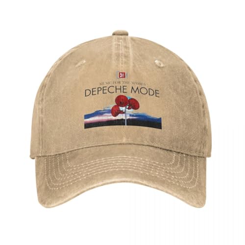 LYLQSSYS Depeche Cool Modes Baseballkappe Vintage Distressed Washed 2024 World Tour Sun Cap Unisex Outdoor-Aktivitäten Caps Hut Geschenk von LYLQSSYS