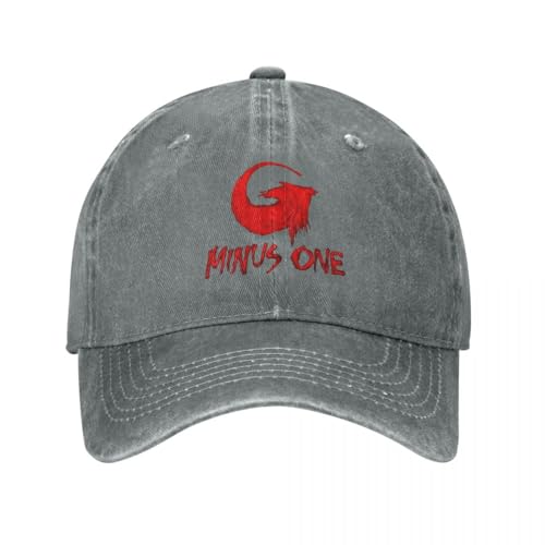 LYLQSSYS Godzilla Baseball Caps Snapback Washed Denim Hüte Outdoor Verstellbare Casquette Sport Baseball Cowboy Hut für Männer Frauen Geschenk von LYLQSSYS