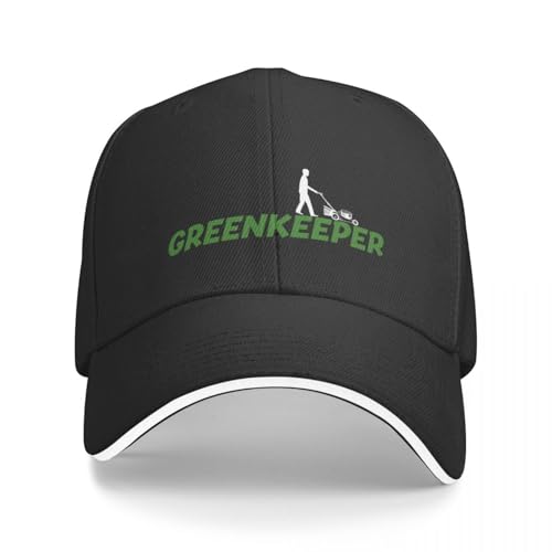 LYLQSSYS Greenkeeper Rasenmäher Gärtner Geschenkidee Baseball Kappe Angelhut Golf Hut Mann für Frauen 2024 Herren Geschenk von LYLQSSYS