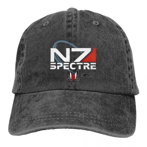 LYLQSSYS Mass Effect N7 Spectre Männer Frauen Baseballkappe Distressed Denim Caps Hut Retro Outdoor Sommer Sonne Kappe Geschenk LYLQSSYS Mass Effect N7 Spectre Männer Frauen Baseballkappe Distressed Denim Caps Hut Retro Outdoor Sommer Sonne Kappe Geschenk von LYLQSSYS