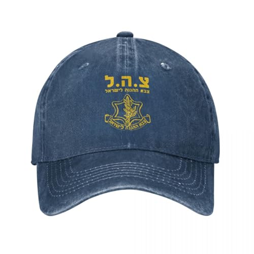LYLQSSYS Vintage IDF Israel Defense Forces Baseballkappe für Männer Frauen Distressed Denim Snapback Cap Militär Armee Unstrukturierte Soft Cap Geschenk LYLQSSYS Vintage IDF Israel Defense Forces Baseballkappe für Männer Frauen Distressed Denim Snapback Cap Militär Armee Unstrukturierte Soft Cap Geschenk von LYLQSSYS
