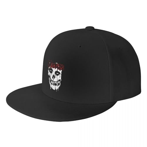 Misfits Rock Band Baseball Cap Männer Heavy Metal Snapback Hüte Hip Hop Verstellbare Kappe Wintergeschenk von LYLQSSYS