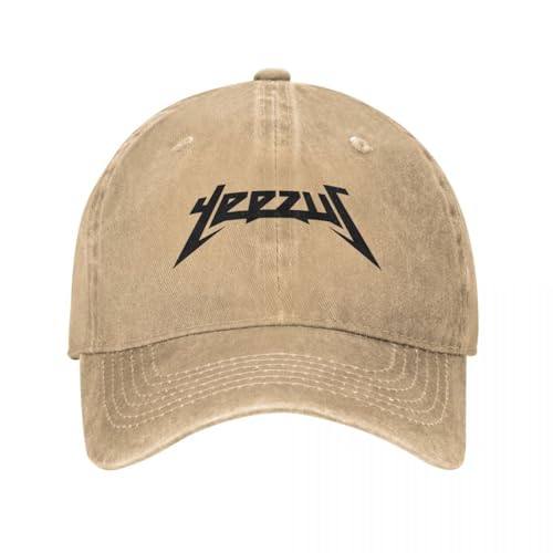 Retro The Kanye Logos DONDA Baseballmützen für Männer Frauen Distressed Washed Sun Cap Hip Hop Outdoor Reise Verstellbare Passform Hut Geschenk Retro The Kanye Logos DONDA Baseballmützen für Männer Frauen Distressed Washed Sun Cap Hip Hop Outdoor Reise Verstellbare Passform Hut Geschenk von LYLQSSYS