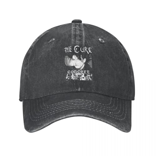 The Cure Music Rock Band Unisex Style Baseball Caps Distressed Denim Hüte Cap Classic Outdoor Running Golf Sun Cap Geschenk The Cure Music Rock Band Unisex Style Baseball Caps Distressed Denim Hüte Cap Classic Outdoor Running Golf Sun Cap Geschenk von LYLQSSYS