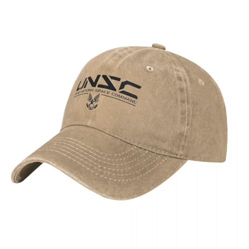 UNSC H-Halo Baseballkappe für Männer Erwachsene Mode Hip Hop Hüte y2k Retro Designer Wandern Angeln Snapback Cap Geschenk UNSC H-Halo Baseballkappe für Männer Erwachsene Mode Hip Hop Hüte y2k Retro Designer Wandern Angeln Snapback Cap Geschenk von LYLQSSYS