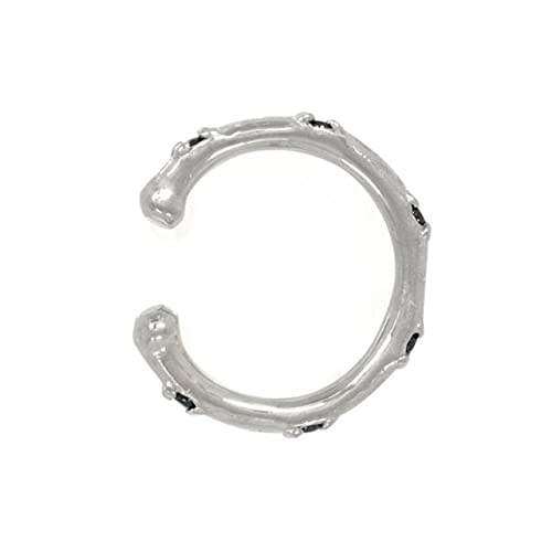 Ohrmuschel Ohrringe für Frauen Cube Zirkon Ohrmuschel Clip auf Ohrring Keine Piercing Ohrringe Schmuck, LYLSSSDH, Silber 2 von LYLSSSDH