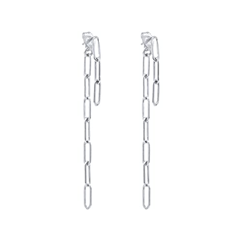 Paper Clip Chain Stud Ohrringe für Frauen Piercing Ohrring Schmuck, LYLSSSDH, E2 ist von LYLSSSDH
