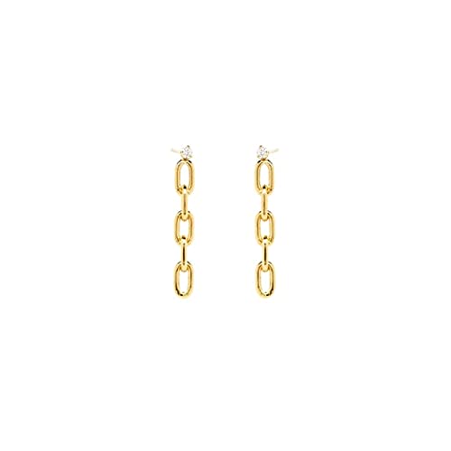 Paper Clip Chain Stud Ohrringe für Frauen Piercing Ohrring Schmuck, LYLSSSDH, E5 ist von LYLSSSDH