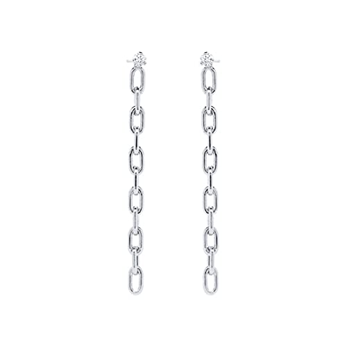Paper Clip Chain Stud Ohrringe für Frauen Piercing Ohrring Schmuck, LYLSSSDH, E8 ist von LYLSSSDH