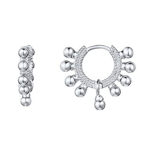 Style Hoop Ohrringe für Frauen Zirkon Piercing Ohrringe Schmuck Pendientes, LYLSSSDH, E4 ist von LYLSSSDH