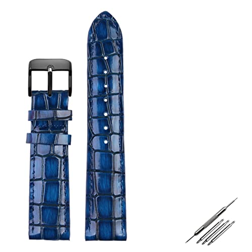 LYLXSF Krokodiltextur Kalbsleder Leder Uhrengurt18mm 20mm 22mm Uhrband für Männer Frauen ansehen Band solide Schnalle LYLXSF Krokodiltextur Kalbsleder Leder Uhrengurt18mm 20mm 22mm Uhrband für Männer Frauen ansehen Band solide Schnalle von LYLXSF