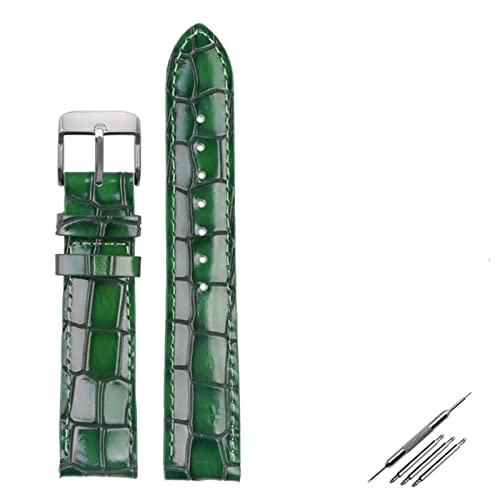 LYLXSF Krokodiltextur Kalbsleder Leder Uhrengurt18mm 20mm 22mm Uhrband für Männer Frauen ansehen Band solide Schnalle LYLXSF Krokodiltextur Kalbsleder Leder Uhrengurt18mm 20mm 22mm Uhrband für Männer Frauen ansehen Band solide Schnalle von LYLXSF
