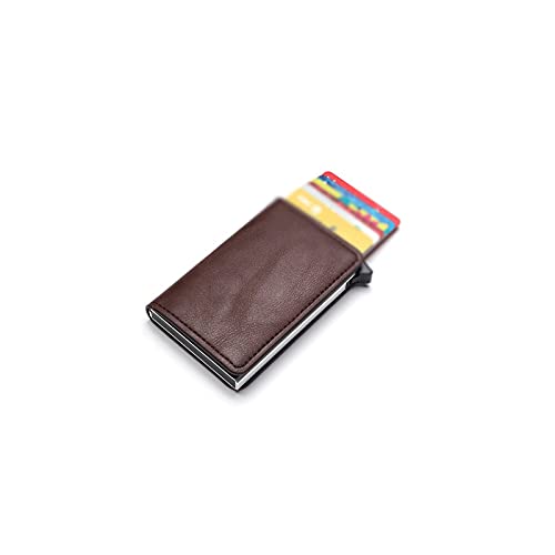LYLXSF MS Wallets Card Box Protector Safety Wallet M und WOM Bunte PU -Mode -Aluminiumbox -Hülle (Farbe: C) von LYLXSF
