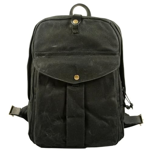 Canvas-Rucksack Herren Vintage Trekking-Rucksack Klassischer Rucksack aus gewachstem Canvas Kleiner Rucksack for Männer Stilvoller Canvas-Rucksack Robuster Rucksack for die Schule Outdoor-Canvas-Rucks Canvas-Rucksack Herren Vintage Trekking-Rucksack Klassischer Rucksack aus gewachstem Canvas Kleiner Rucksack for Männer Stilvoller Canvas-Rucksack Robuster Rucksack for die Schule Outdoor-Canvas-Rucks von LYP-DEINEOMGS