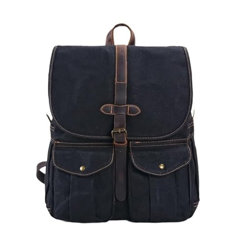 Canvas-Rucksack Herren Vintage Trekking-Rucksack Klassischer Rucksack aus gewachstem Canvas Kleiner Rucksack for Männer Stilvoller Canvas-Rucksack Robuster Rucksack for die Schule Outdoor-Canvas-Rucks Canvas-Rucksack Herren Vintage Trekking-Rucksack Klassischer Rucksack aus gewachstem Canvas Kleiner Rucksack for Männer Stilvoller Canvas-Rucksack Robuster Rucksack for die Schule Outdoor-Canvas-Rucks von LYP-DEINEOMGS
