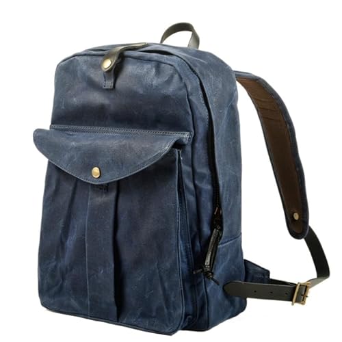 Canvas-Rucksack Herren Vintage Trekking-Rucksack Klassischer Rucksack aus gewachstem Canvas Kleiner Rucksack for Männer Stilvoller Canvas-Rucksack Robuster Rucksack for die Schule Outdoor-Canvas-Rucks Canvas-Rucksack Herren Vintage Trekking-Rucksack Klassischer Rucksack aus gewachstem Canvas Kleiner Rucksack for Männer Stilvoller Canvas-Rucksack Robuster Rucksack for die Schule Outdoor-Canvas-Rucks von LYP-DEINEOMGS