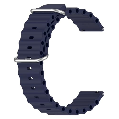 LYSMVIVI 22 mm Sportuhrband mit Schnellverschluss für Herren und Damen, weiches Silikon, schweißfest, atmungsaktiv, 22 mm Uhrenarmband für Damen und Herren LYSMVIVI 22 mm Sportuhrband mit Schnellverschluss für Herren und Damen, weiches Silikon, schweißfest, atmungsaktiv, 22 mm Uhrenarmband für Damen und Herren von LYSMVIVI