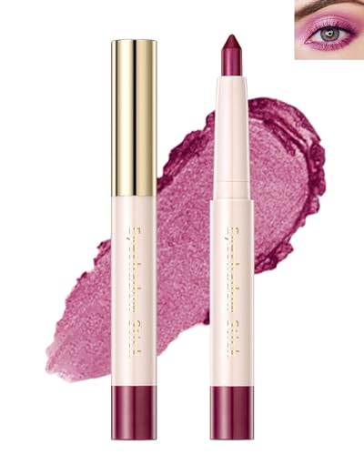 Glitzer Lidschatten Stift-Wasserfest & Langanhaltend Eyeshadow Stick, Hochpigmentierter Perlglanz Creme Shimmer Lidschattenstift Erstellen Sie glitzerndes Augen Make-up,Glatt Eye Highlighter Pencil-05 Glitzer Lidschatten Stift-Wasserfest & Langanhaltend Eyeshadow Stick, Hochpigmentierter Perlglanz Creme Shimmer Lidschattenstift Erstellen Sie glitzerndes Augen Make-up,Glatt Eye Highlighter Pencil-05 von LYSdefeu