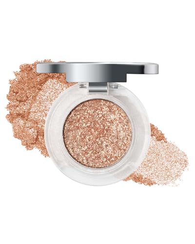 Highlighting Eye Shadow,Wasserfest Schimmer Creme Lidschatten Palette,Long Lasting Hochpigmentiert,Metallic Diamond Rose Eyeshadow 2-in-1,Cremige Textur,Korean Augen Make Up, Geschenke für Frauen-06 von LYSdefeu