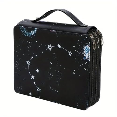 LYVQZPWLR Bleistiftbox mit großer Kapazität, Mehrfarbiger Federmäppchen-Organizer mit 120 Fächern(Color-a5) von LYVQZPWLR