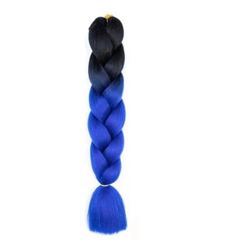 LYVQZPWLRFarbe gestalten, 24 Zoll Braid Synthetische Flechten Haar Haarverlängerung for Frauen DIY Haar Zöpfe(B21) von LYVQZPWLR