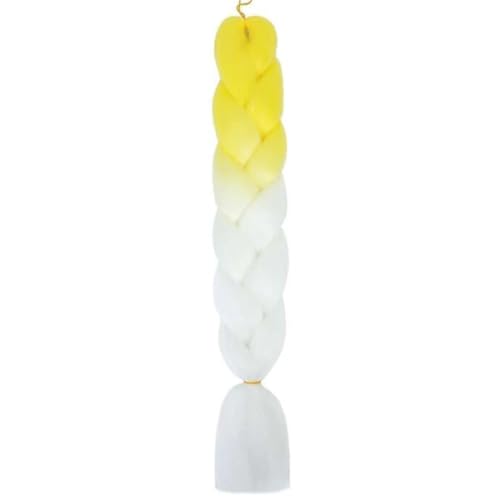 LYVQZPWLRFarbe gestalten, 24 Zoll Zöpfe Extensions Synthetische Flechten Haarfarbe Haare for Kinder Zopf(B80) von LYVQZPWLR