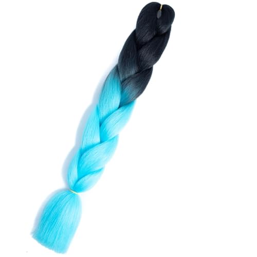 LYVQZPWLRFarbe gestalten, 24" synthetische Zöpfe Haar Flechten Haar Zopf Haarverlängerung for Frauen DIY Haar(B23) von LYVQZPWLR