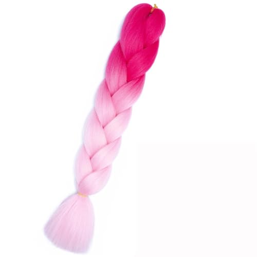 LYVQZPWLRFarbe gestalten, 24" synthetische Zöpfe Haar Flechten Haar Zopf Haarverlängerung for Frauen DIY Haar(B40) von LYVQZPWLR