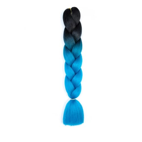 LYVQZPWLRFarbe gestalten, Haare for Zöpfe Synthetisches Flechten Bunte Haarverlängerungen for Mädchen Zopfhaar for Häkelverlängerungen Flechthaar(B22) von LYVQZPWLR