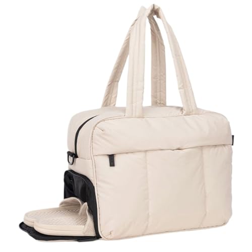 Daunen-Reisetasche mit großem Fassungsvermögen, Umhängetaschen for Damen, multifunktionale Handtasche mit großem Fassungsvermögen, Trocken-/Nasstrennung, Reisetaschen for Damen Für Reisen oder Fitness von LYXYGMV