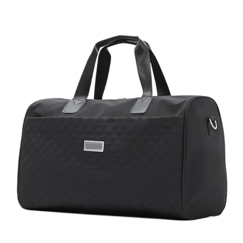 Reisetasche Weekender Paket Frauen mit Kulturbeutel Handgepäck Übernachtungstaschen Gym Duffel Mommy Hospital Für Reisen oder Fitness(Black) von LYXYGMV