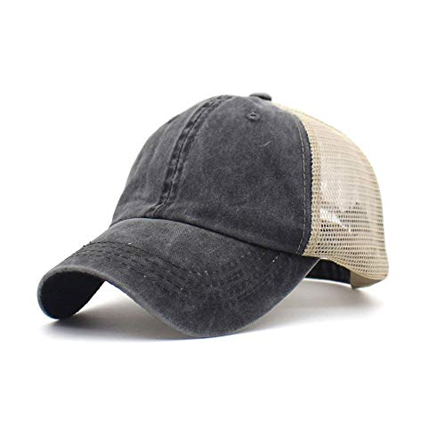 CheChury Baseball Cap Unisex Kappe Baseballmütze Sommer Kappe Mesh Baseball Kappen Sport oder auf Reisen Verstellbar Baseballkappe Kappe Hüte Hip Hop von CheChury