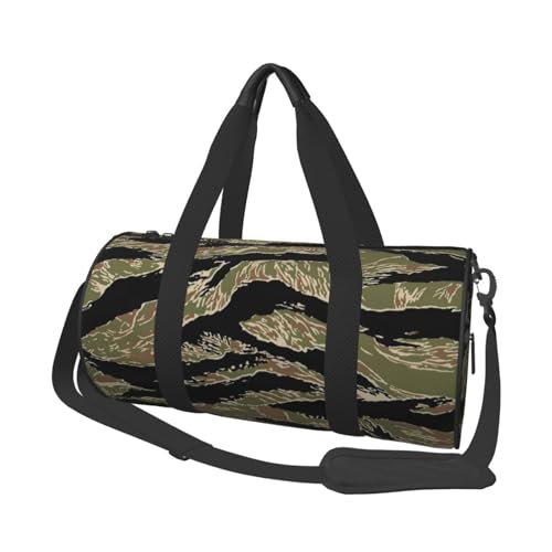 45 x 23 x 23 cm Sportbeutel, Jamaikanische Flagge, Turnbeutel für Damen und Herren, Lineares Tarnmuster 45 x 23 x 23 cm Sportbeutel, Jamaikanische Flagge, Turnbeutel für Damen und Herren, Lineares Tarnmuster von LZNJZ