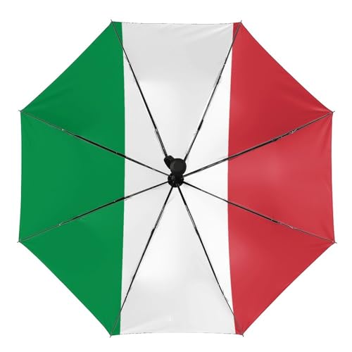 LZNJZ 1-Klick-Öffnung, praktischer & tragbarer Regenschirm, italienische Flagge, Regenschirm für Damen und Herren, Italien-Flagge, Einheitsgröße LZNJZ 1-Klick-Öffnung, praktischer & tragbarer Regenschirm, italienische Flagge, Regenschirm für Damen und Herren, Italien-Flagge, Einheitsgröße von LZNJZ